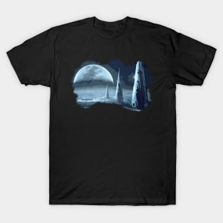 Sci-fi Alien Planet T-Shirt